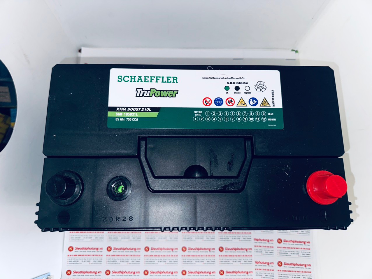 Ắc quy xe Nissan Tera Ắc quy Schaeffler TruPower 85ah CMF105D31L