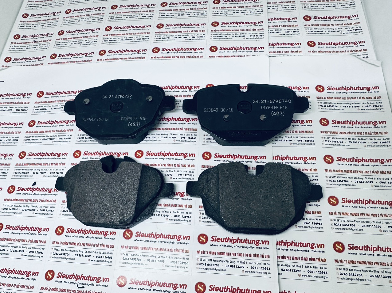 Bộ má phanh sau Vinfast Lux SA 2.0, SVK10000165