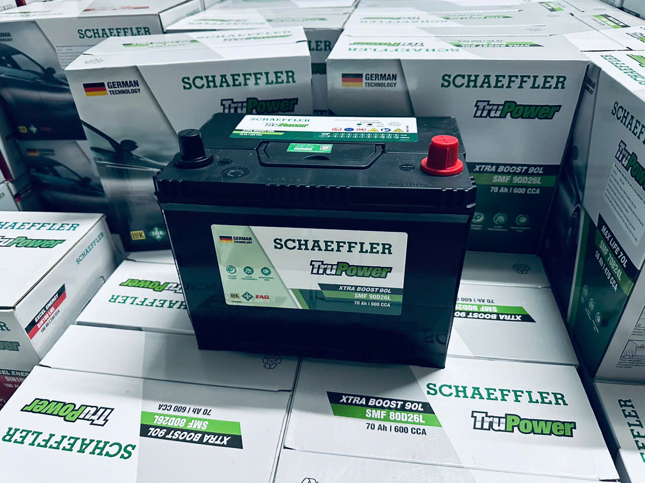 Ắc quy Schaeffler TruPower 70ah SMF90D26L