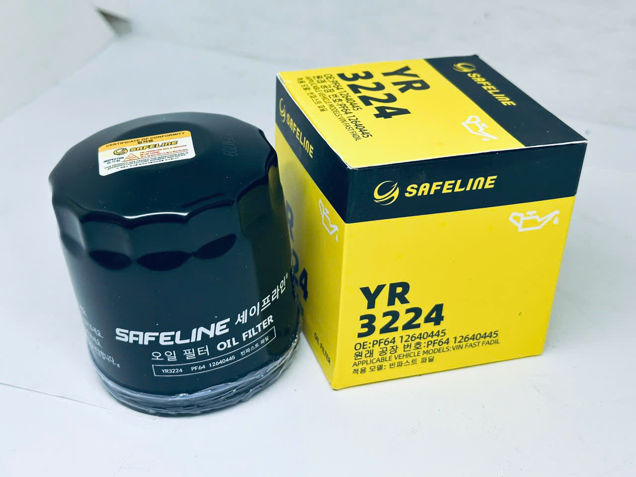 Lọc dầu nhớt Vinfast Fadil YR3224