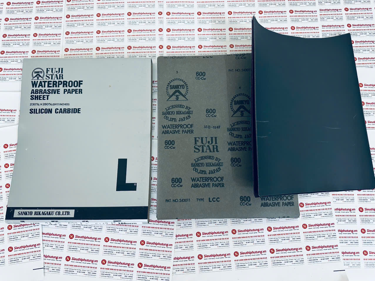 Giấy nhám Fujistar 280 x 230mm P600