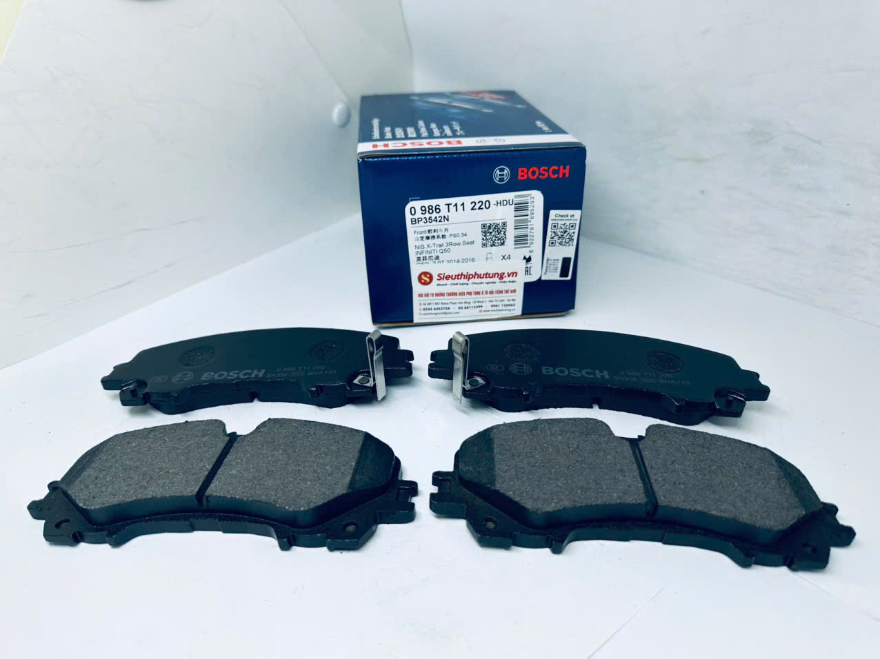  Má Phanh trước Nissan Xtrail 2018, 0986T11220