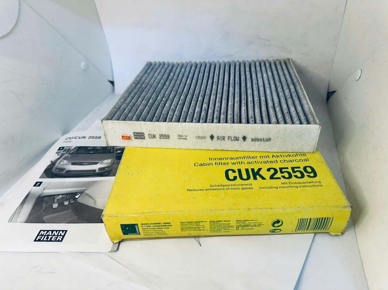Lọc điều hoà Than hoạt tính xe Ford Focus CUK2559