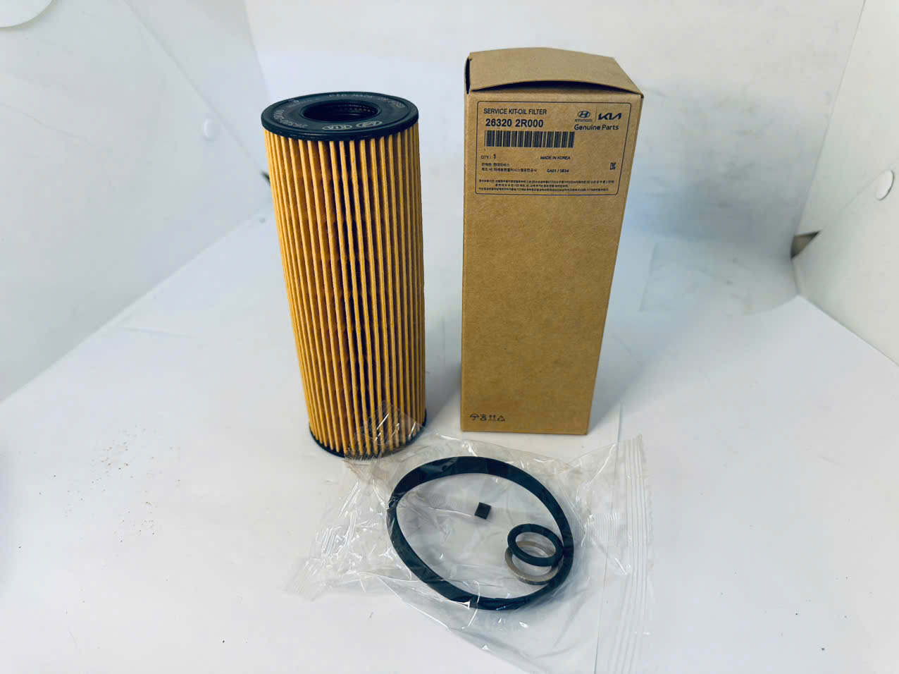 Lọc dầu nhớt Hyundai Santafe 2 2 2021, 26320 2R000