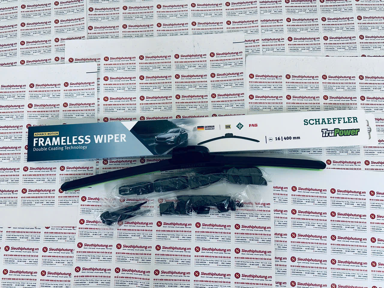 Chổi gạt nước mềm Schaeffler Frameless Wiper 16, 400mm, WB16FM4000
