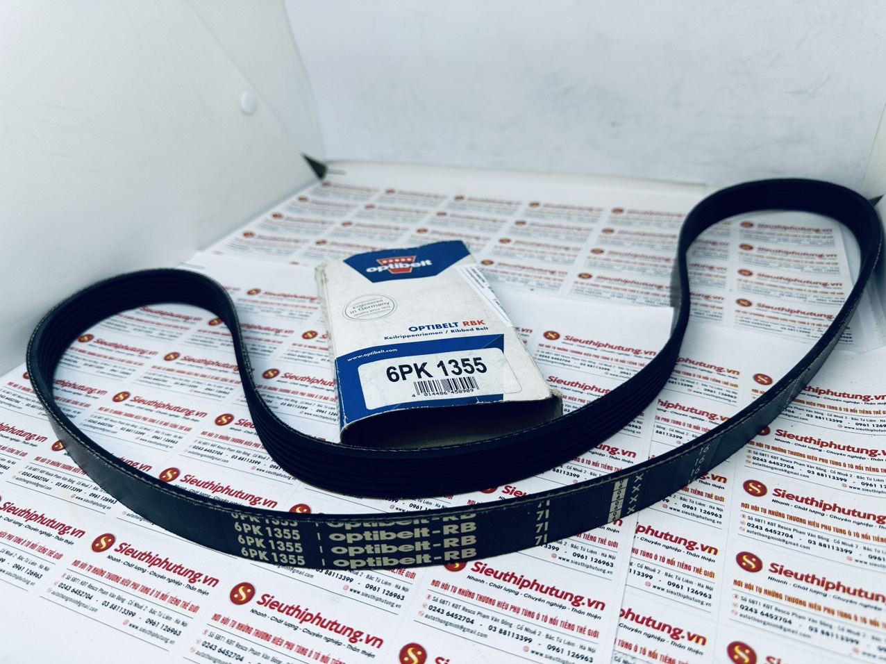 Dây curoa điều hòa Máy lạnh Mercedes E200 2001, 6PK1355