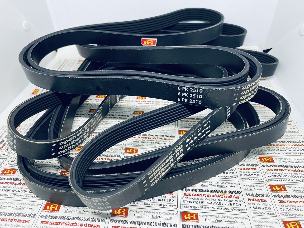 Dây curoa tổng Merceres- Benz, 0039935596, 6PK2520