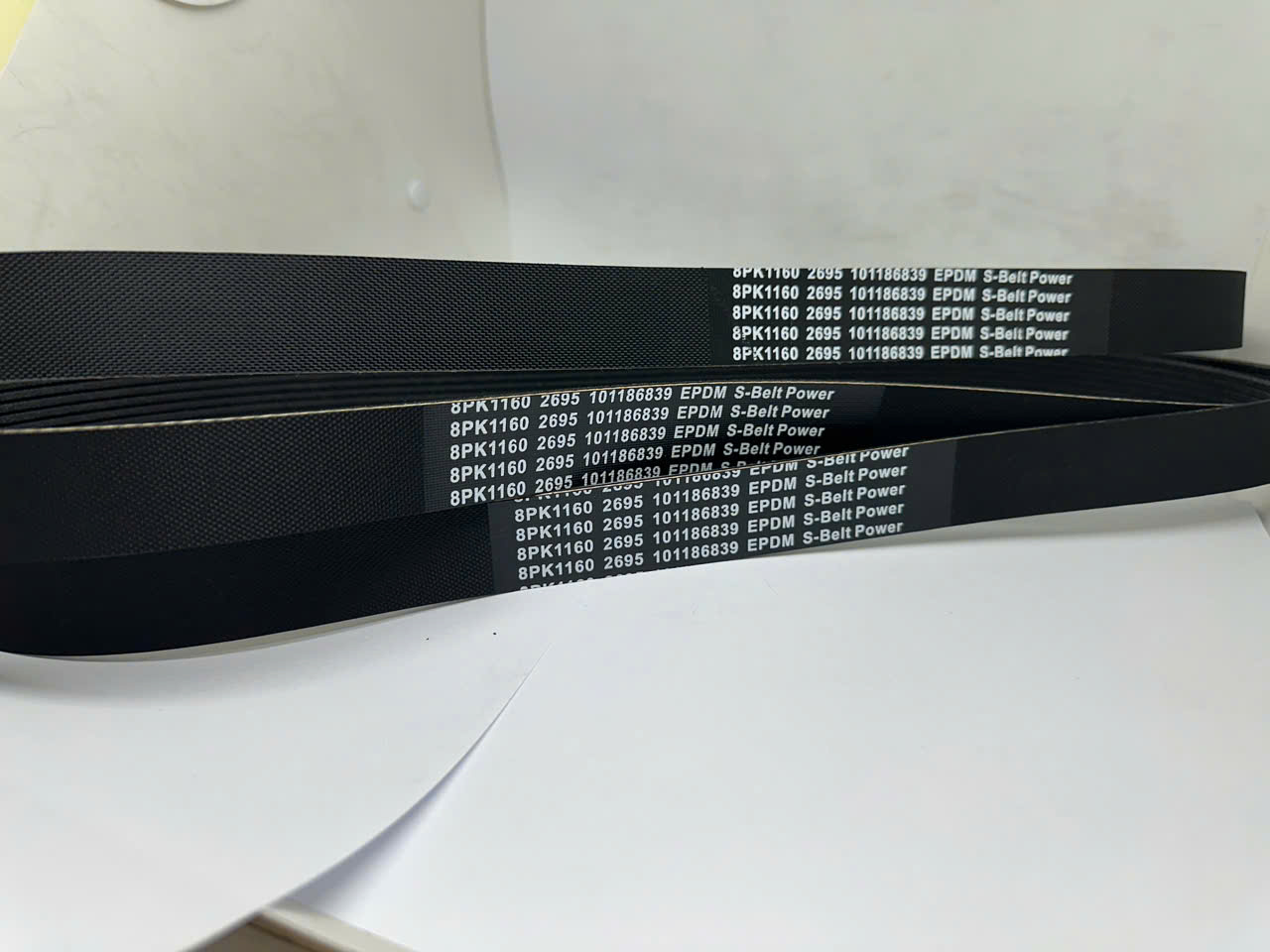 Dây curoa máy phát xe Howo 8PK1160, 2695 1011186838