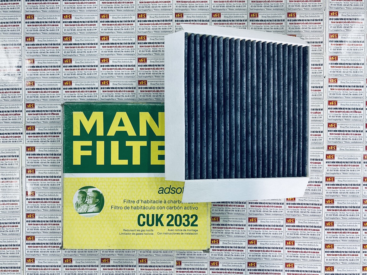 Lọc gió điều hòa Smart City 700, Mann Filter Cuk 2032