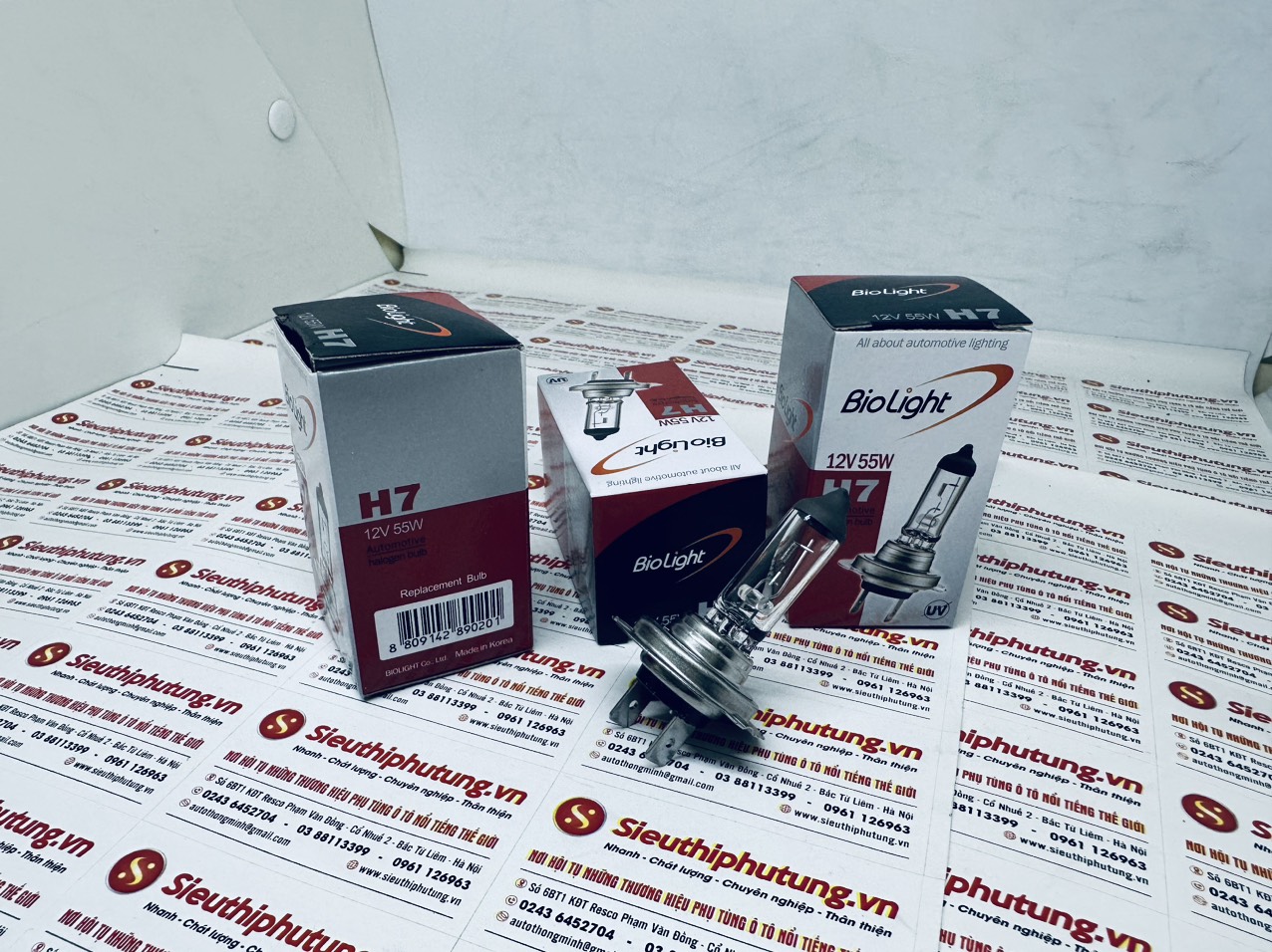 Bóng đèn H7 12V 55W Biolight