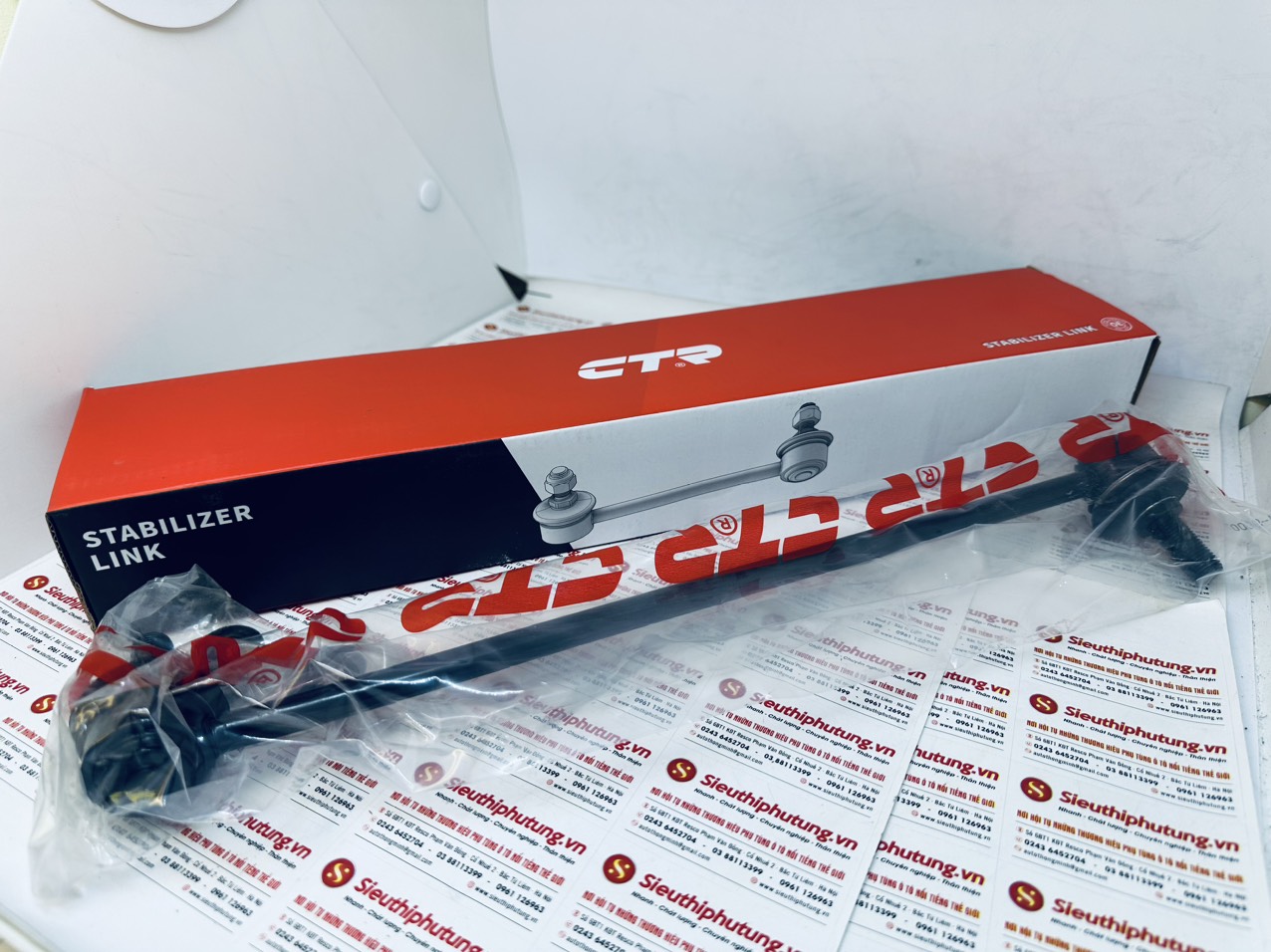 Rotuyn cân bằng trước phải hyundai santa fe 2006-2013, CLKH 32R