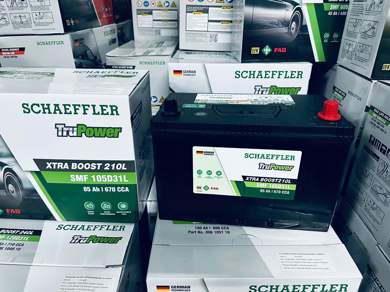 Ắc Quy Schaeffler SMF 105D31L 85ah