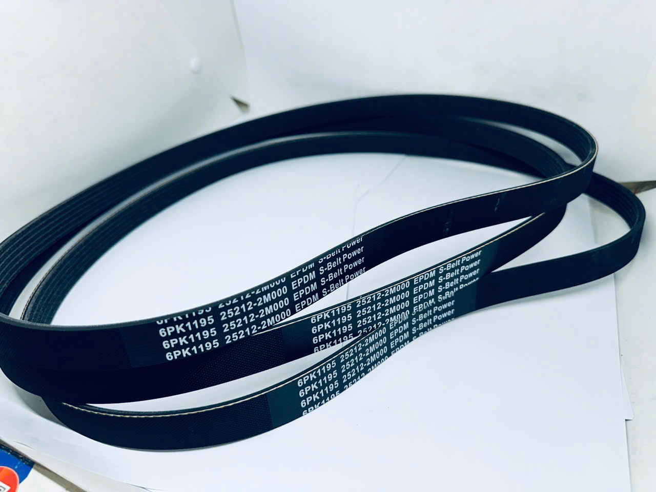 Dây curoa tổng hyundai Sonet 2022, 6PK1195, 25212-2M000
