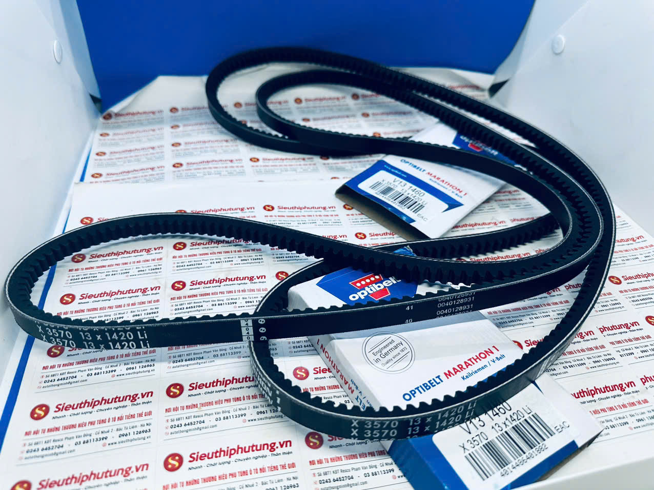 Dây curoa Optibelt AX57 V13 1420Li