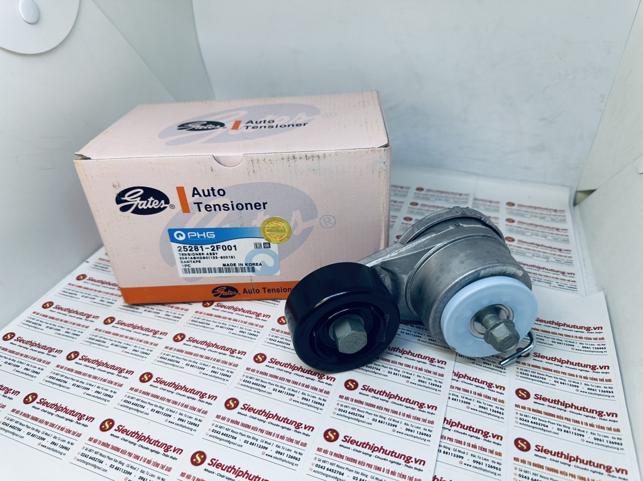 Tăng Dây curoa tổng Hyundai Santafe 2015 25281-2F001