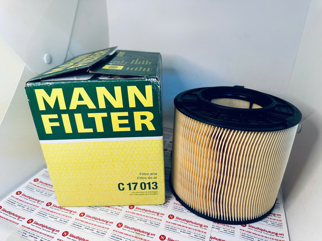 Lọc gió động cơ Audi Q5 2020, Mann Filter C 17 013