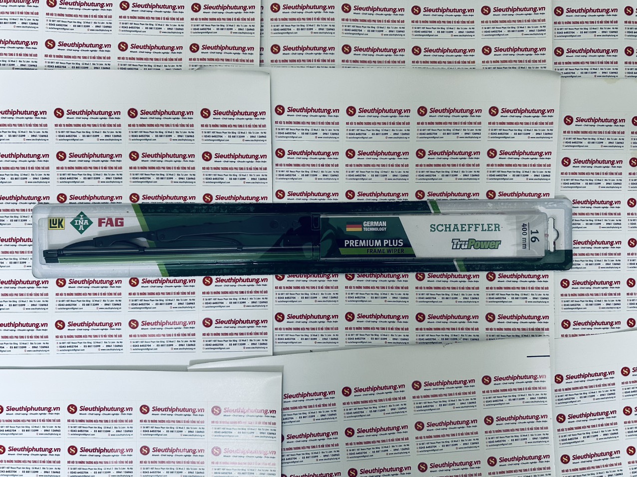 Gạt mưa Schaeffler Xương sắt khóa chữ U 16-400mm WB16CN4000