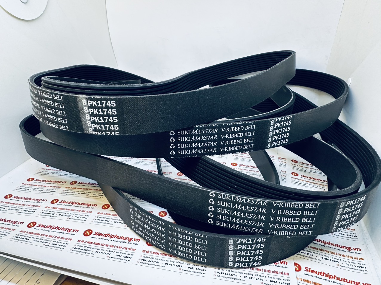 Dây curoa 8PK1745, Dây curoa Suki Maxstar