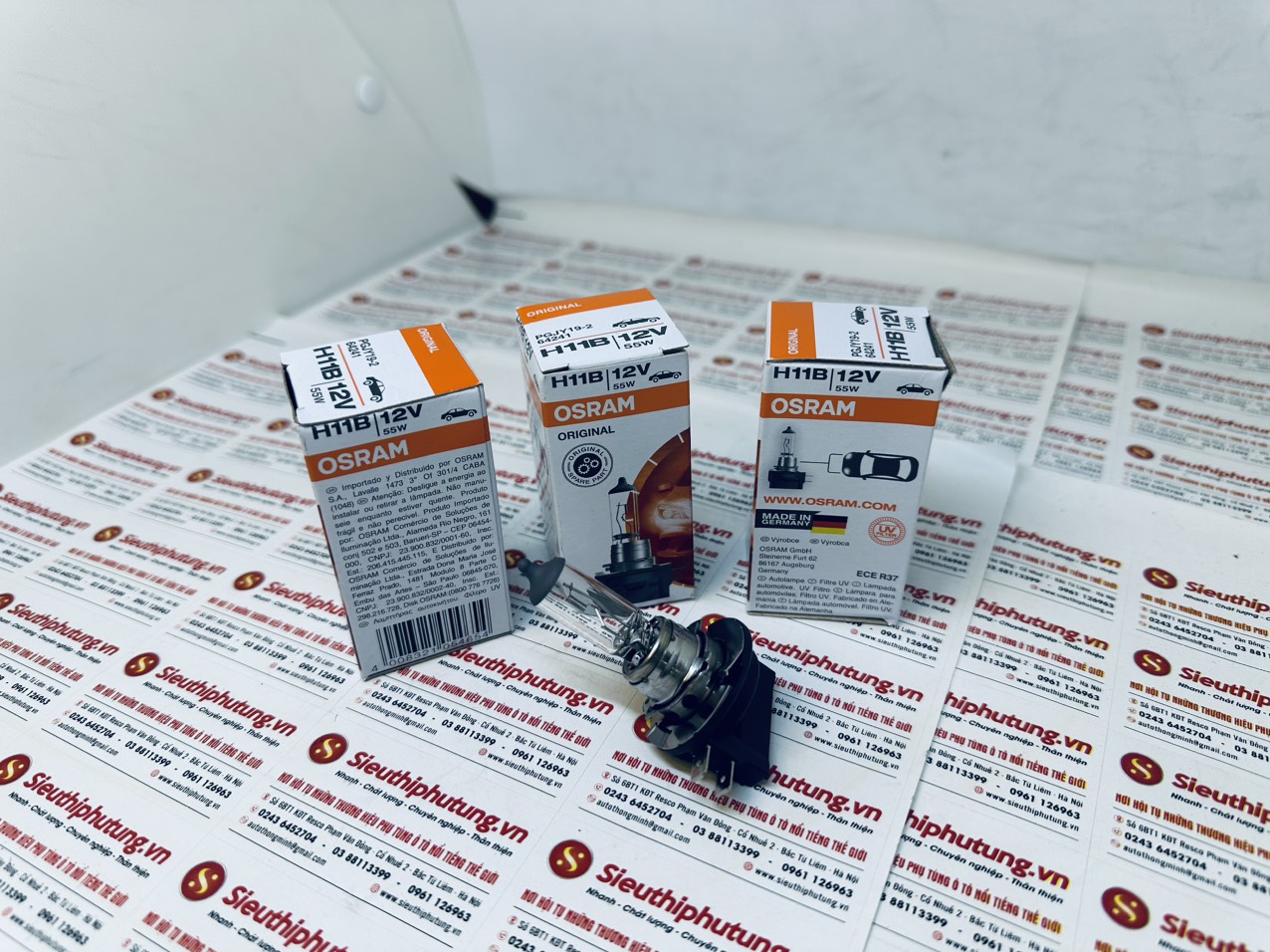 Bóng đèn Osram H11B 12V 55W