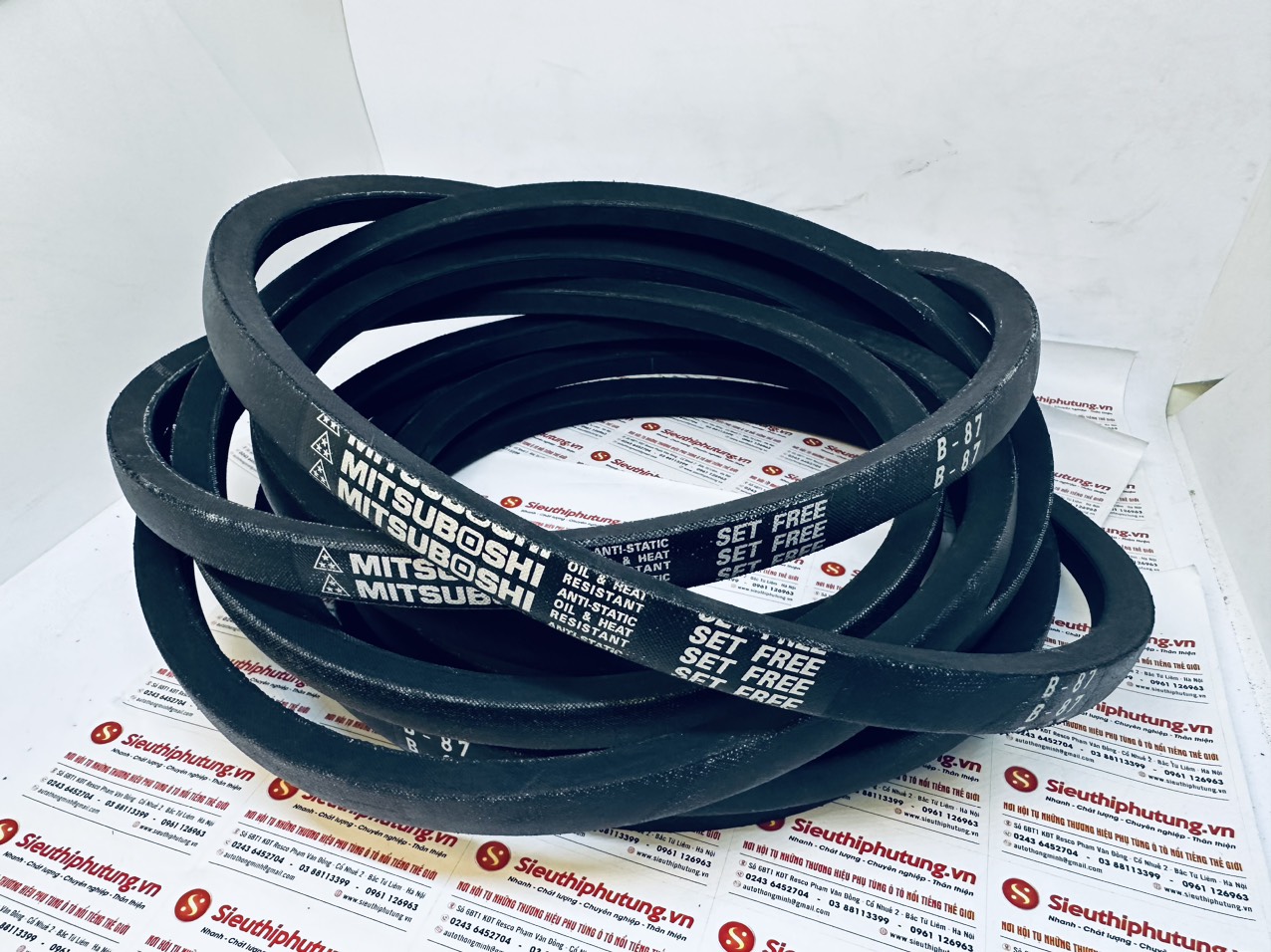 Dây curoa Mitsuboshi B-87