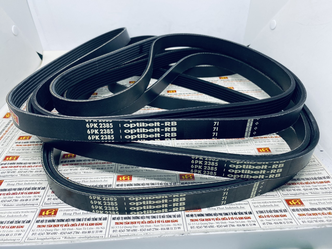 Dây curoa tổng Merceres- Benz, A0129977092, 6PK2385