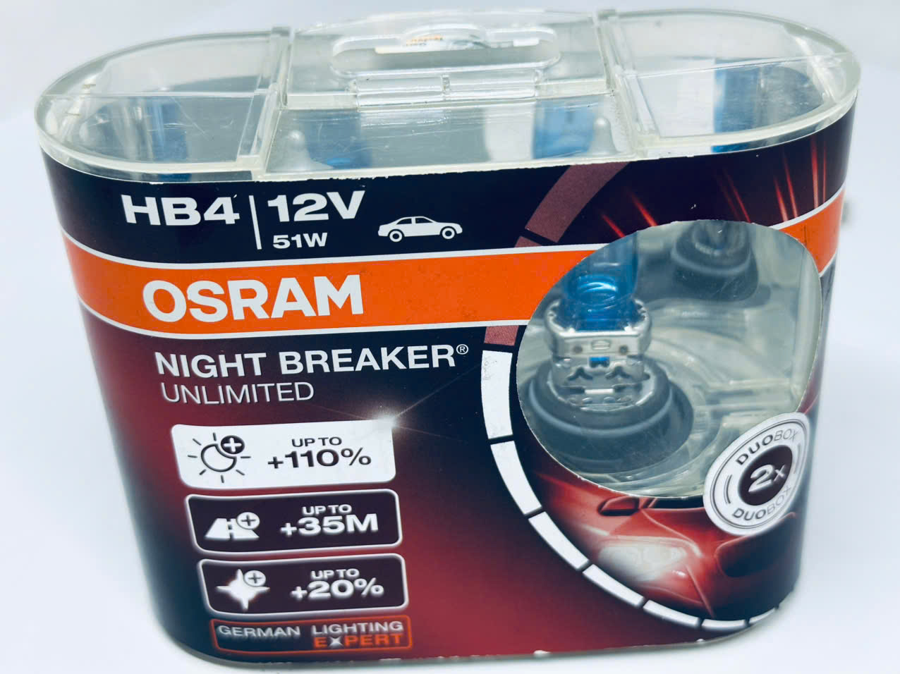 Bóng đèn tăng sáng 110 Osram HB4 12V 51w