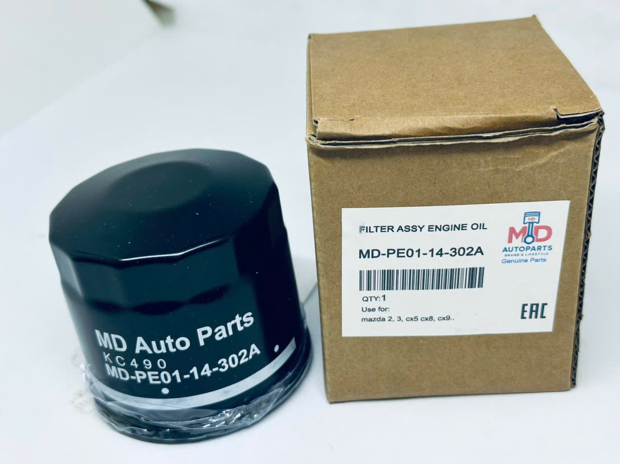  Lọc dầu nhớt Mazda 3, MD PE01 302A