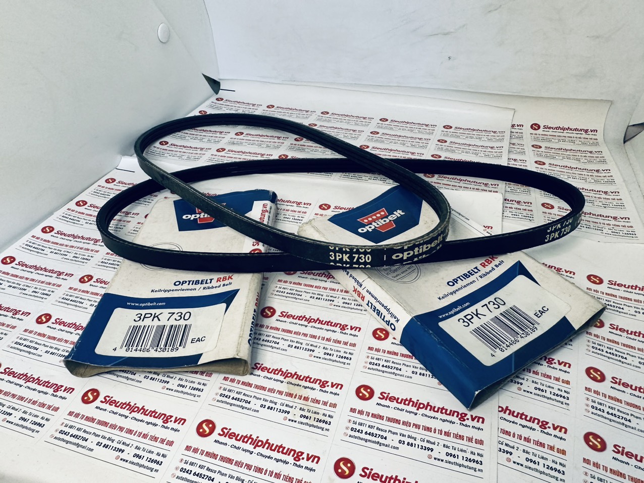 Dây curoa trợ lực lái Ford Ranger 2021, 3PK730