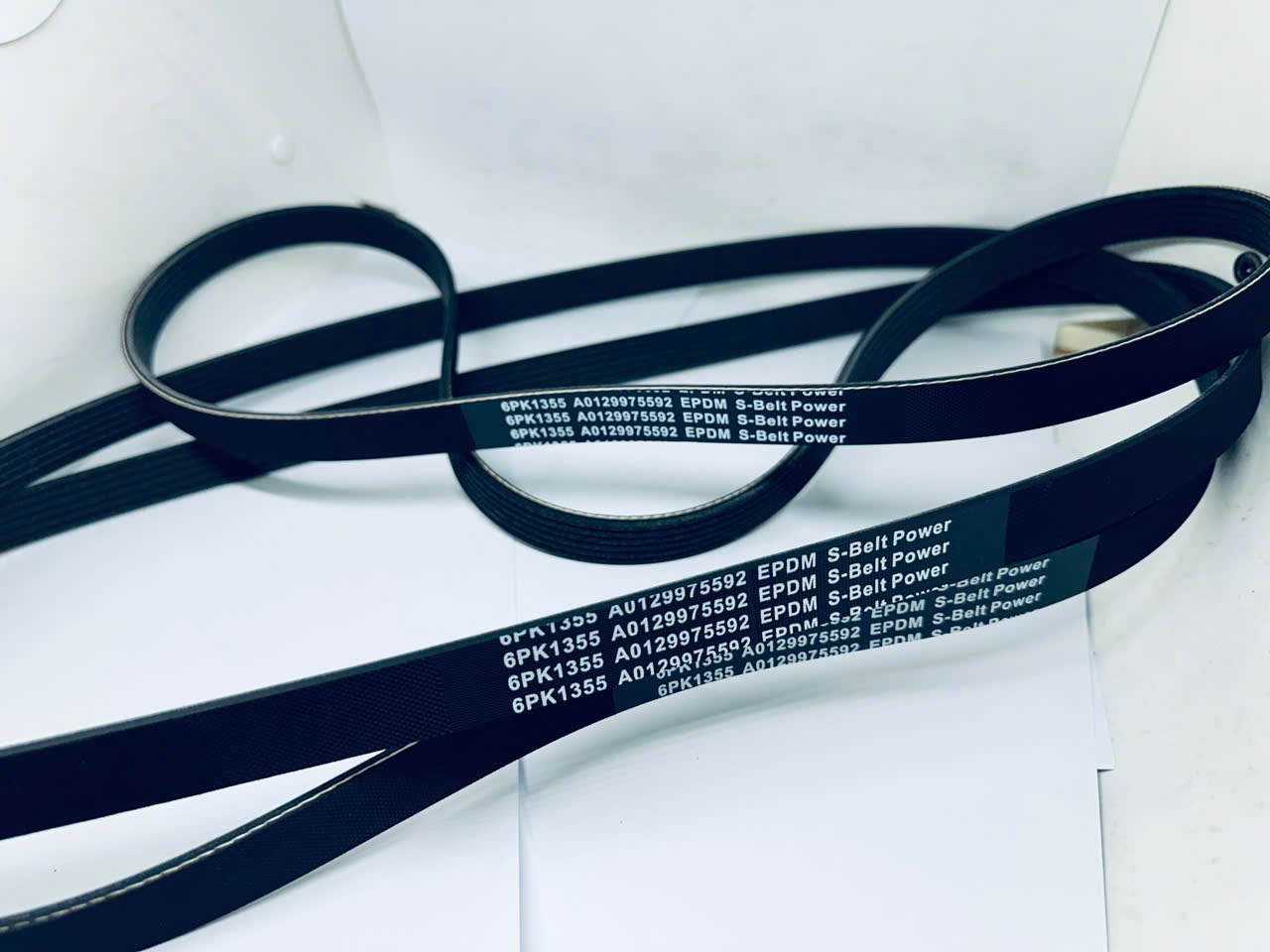 Dây curoa điều hòa Mercedes C200 W203, 6PK1355,  A0129975592