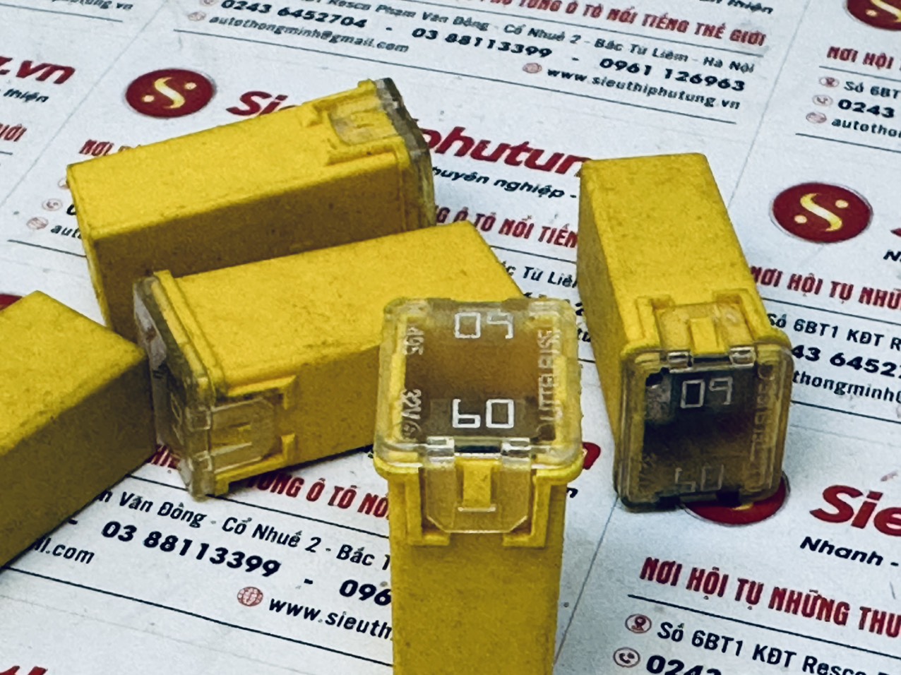 Cầu chì ống 12V 60A