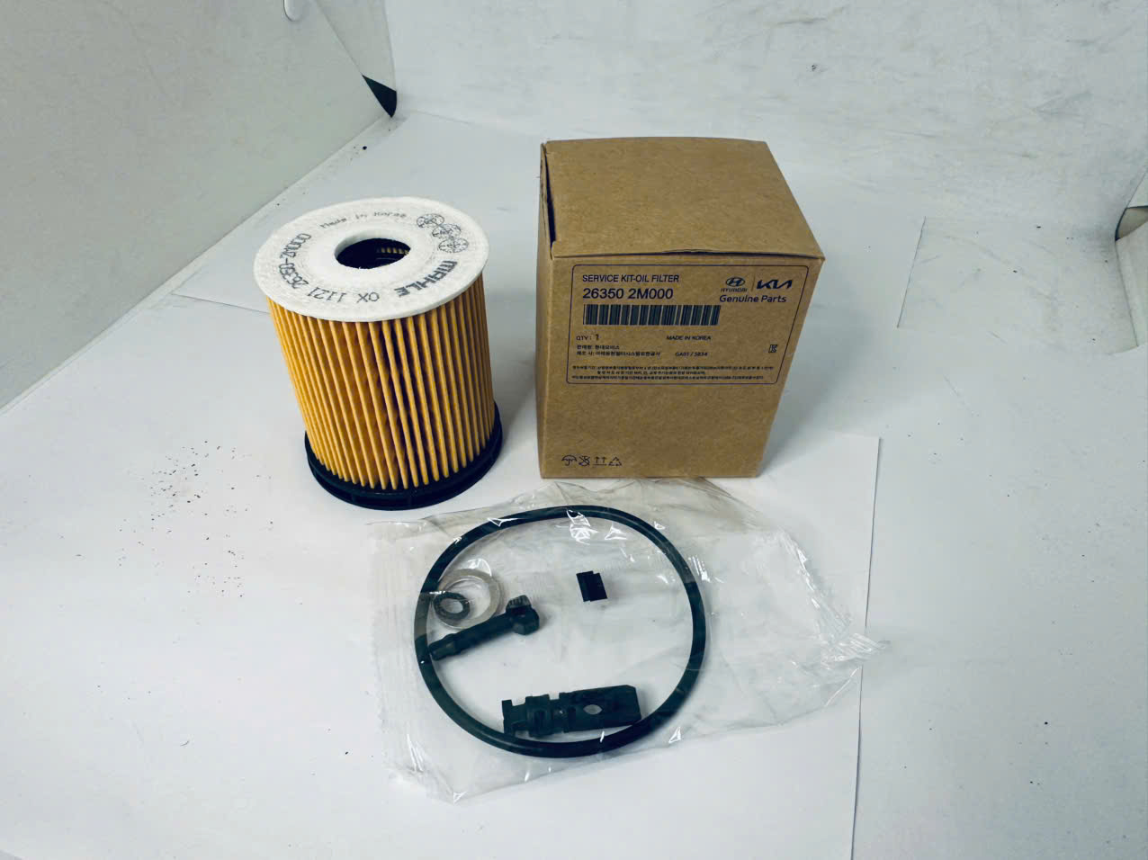 Lọc dầu nhớt Hyundai Custin 2023, 26350 2M000