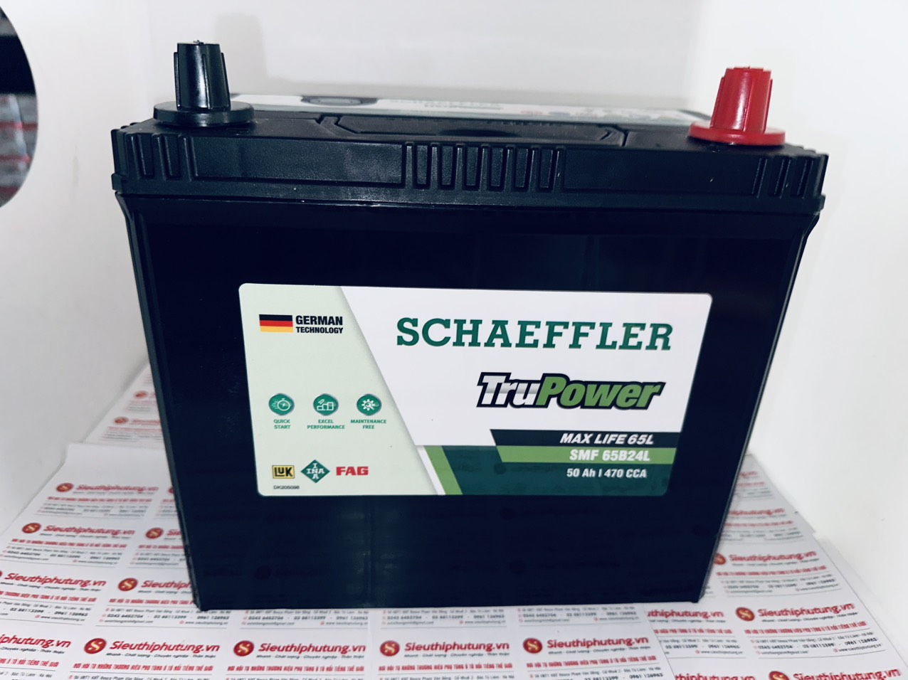 Ắc quy Schaeffelr Trupower 50ah SMF 65B24L