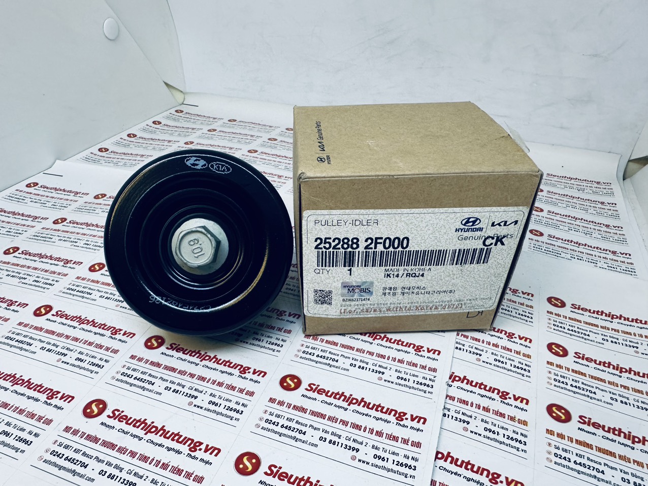 Puly tăng Dây curoa tổng Hyundai Santafe 2015 25288-2F000