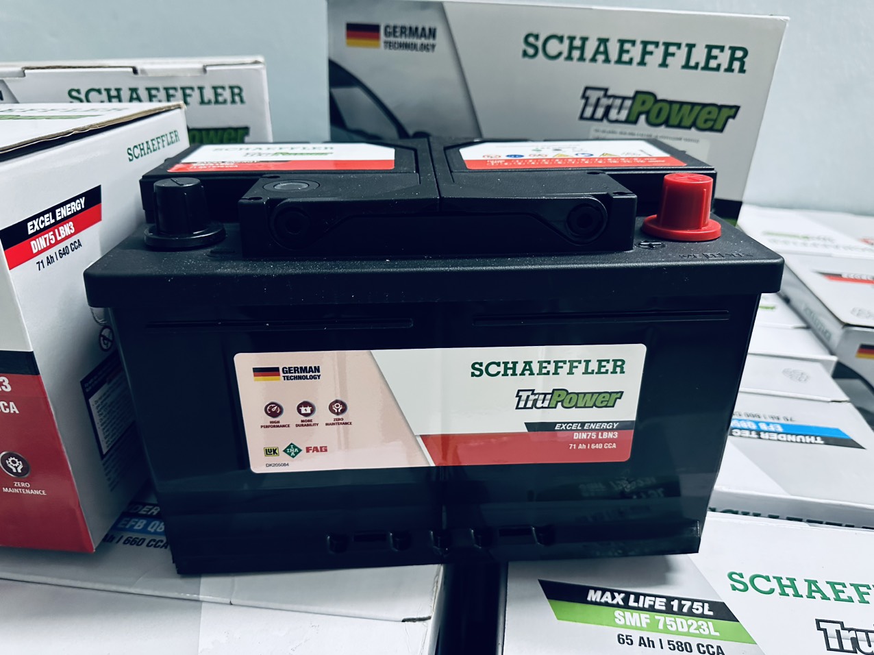 Ắc quy Schaeffler TruPower 71ah Din75 LBN3