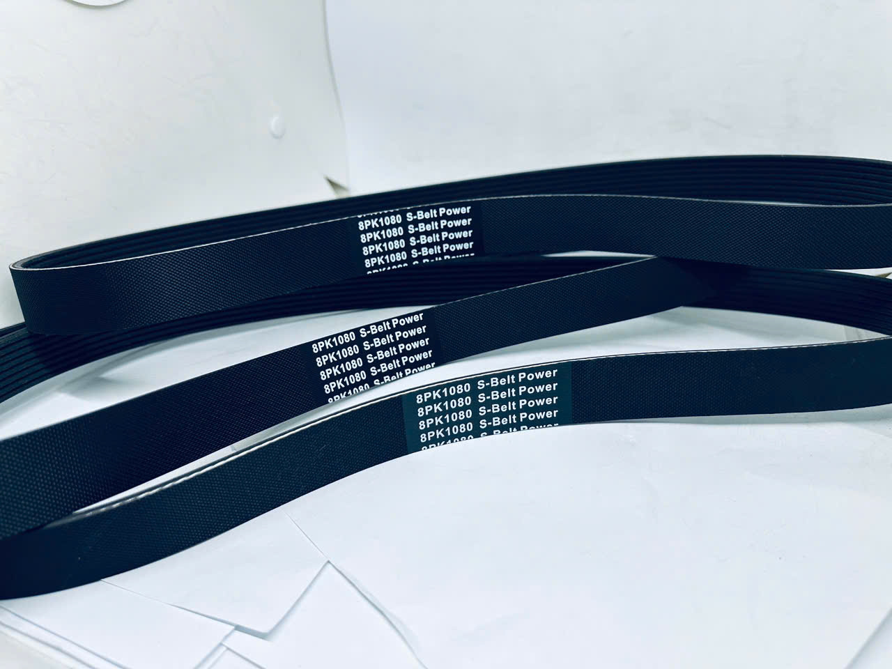 Dây curoa Bơm nước Howo 380, 8PK1080, VG2600020226