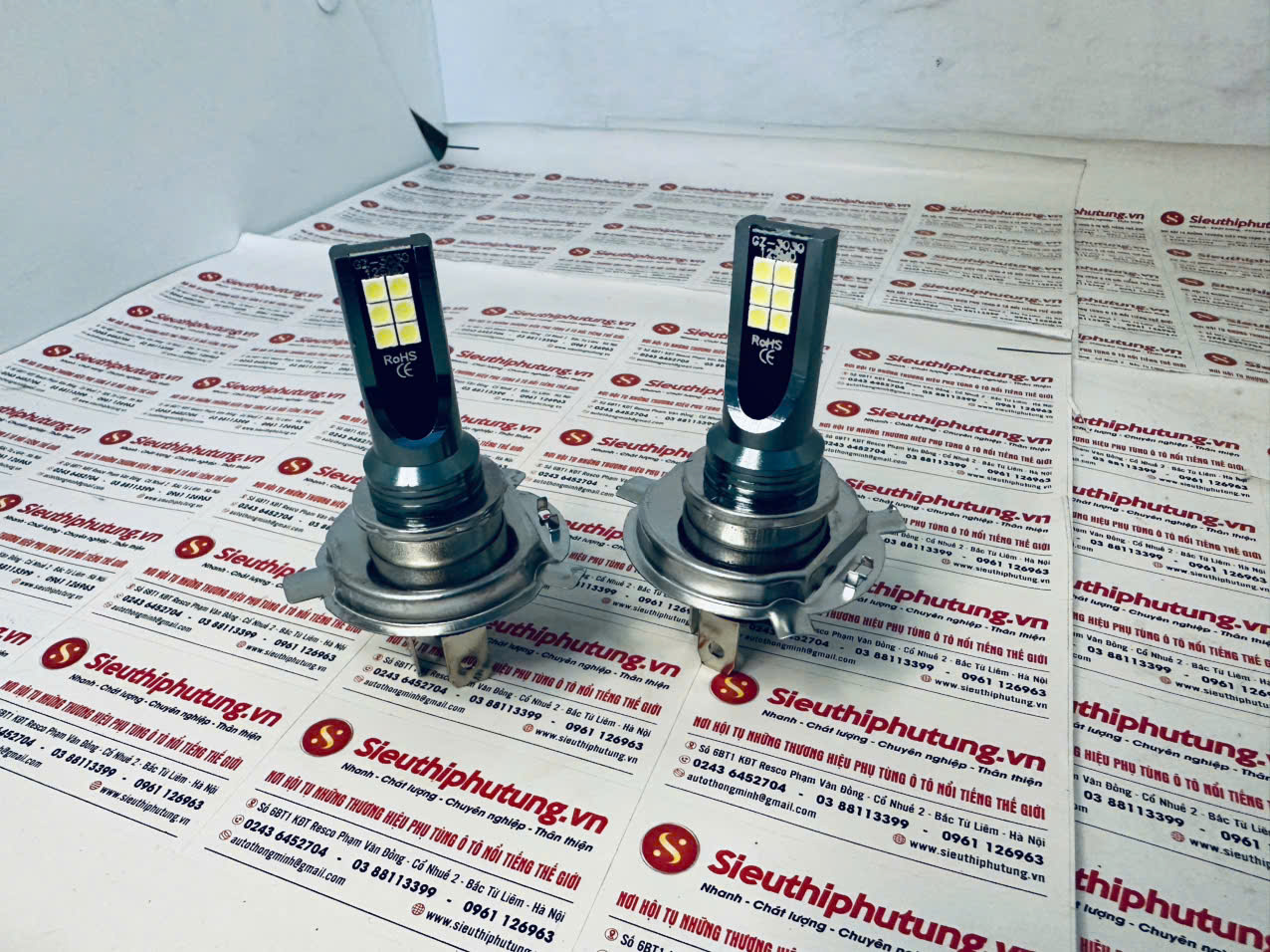 Bóng đèn pha Toyota Innova H4 led