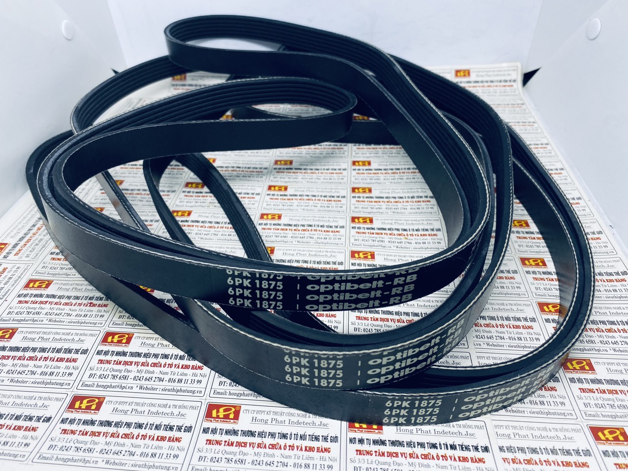 Dây cu roa tổng xe BMW 1 E81, 11287552233, 6PK1875