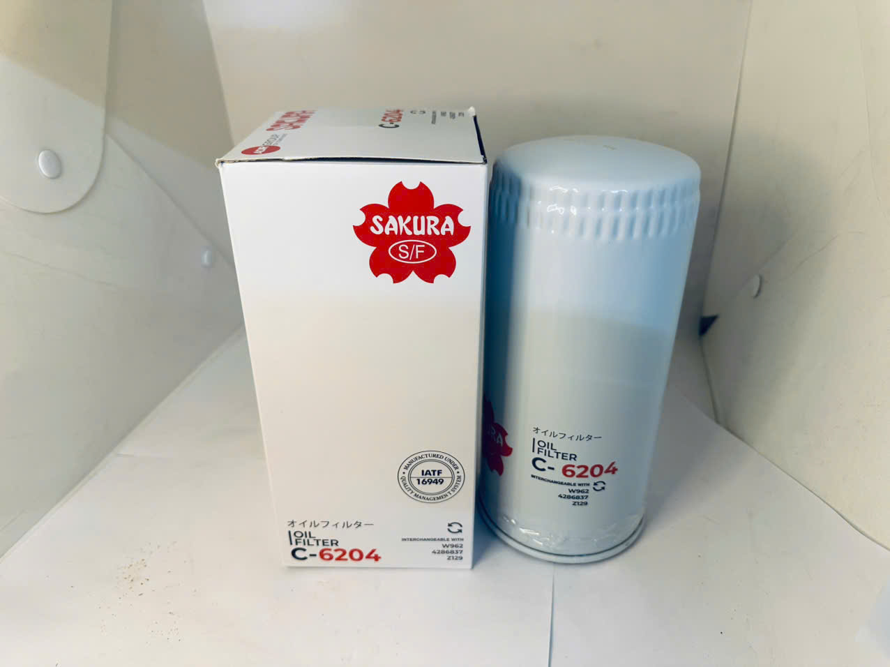 Lọc dầu nhớt Máy xúc Volvo, C-6204