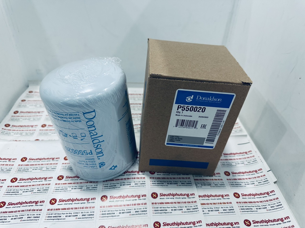 Lọc dầu nhớt Donaldson P550020