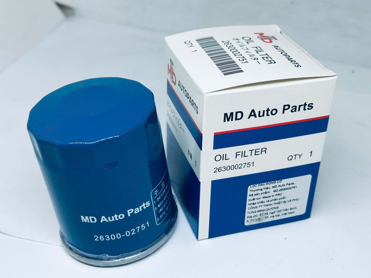 Lọc dầu nhớt Kia Morning 26300-02751