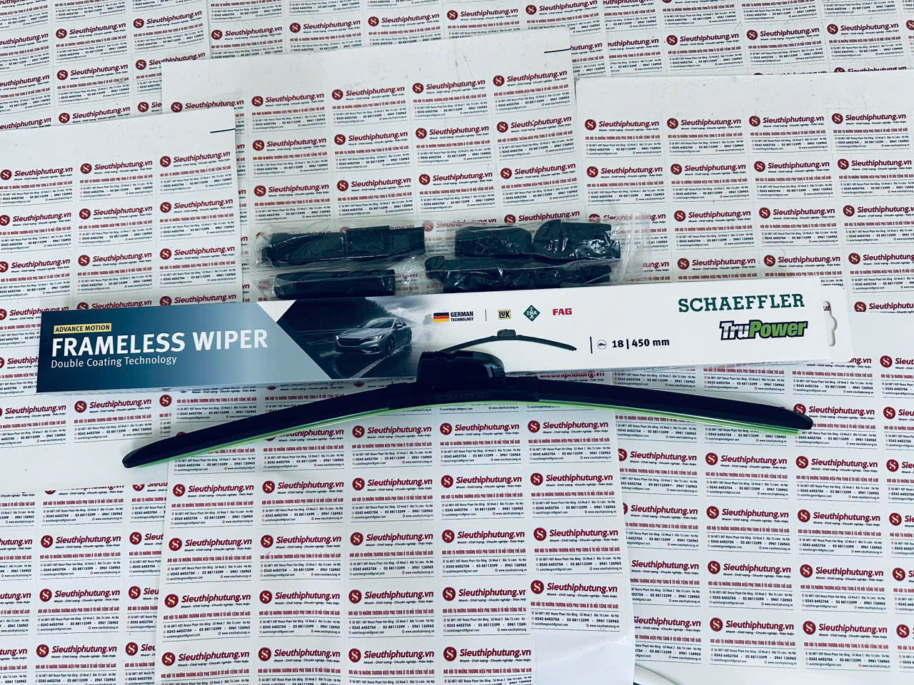 Chổi gạt nước mềm Schaeffler Frameless Wiper 18, 450mm, WB18FM4500